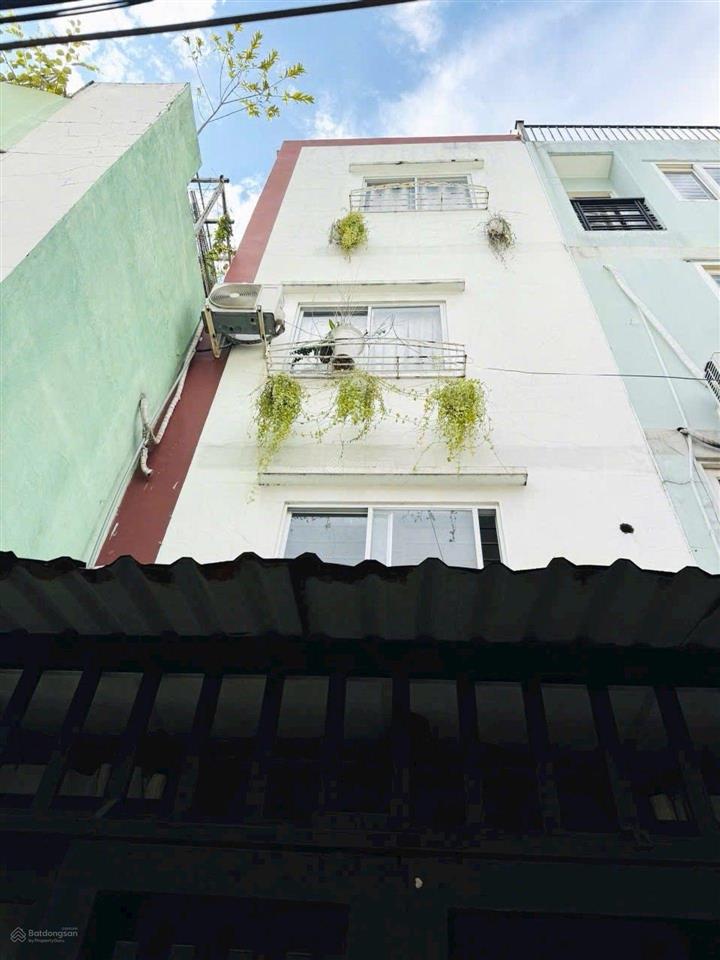 Nhà gò vấp, 4 tầng, 3pn, hẻm thông. chỉ 3tỷ nhỉnh xíu, gần chợ thạch đà