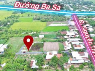 Bán đất ba sa phước hiệp, diện tích 141m2 khu dân cư hiện hữu