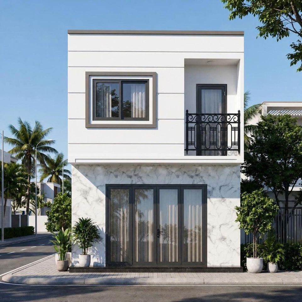GIA ĐÌNH CẦN BÁN GẤP NHÀ 1 TRỆT 1 LẦU MỚI 100%