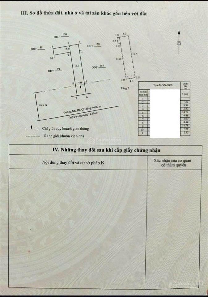 Nhà 2 tầng mặt tiền nhị hà, trung tâm nha trang  90m2 giá 10,8 tỷ