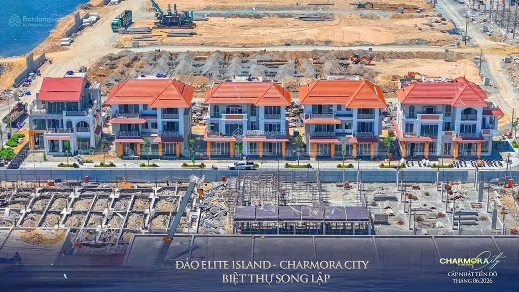 Biệt thự song lập trục đường d16  một trong những quỹ căn đẹp của elite island