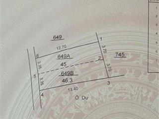 BÁN ĐẤT THỔ CƯ VÂN CANH – HOÀI ĐỨC | 91.3m² | MT 6.7m | NỞ HẬU | NGÕ NÔNG GẦN ÔTÔ TRÁNH