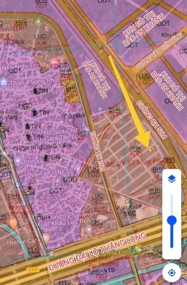 ĐẤT SONG PHƯƠNG – HOÀI ĐỨC, 78m2 | Mặt Tiền 5.05m | Ôtô Tránh Nhỉnh 8 Tỷ | ĐT 0981349387