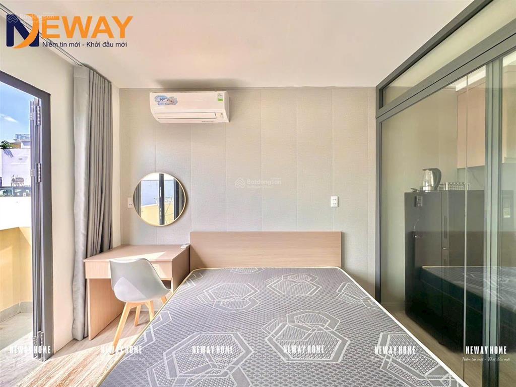 Cho thuê căn hộ 1pn ban công full nt gần đh văn hiến, ngay khu nguyễn sơn, thoại ngọc hầu