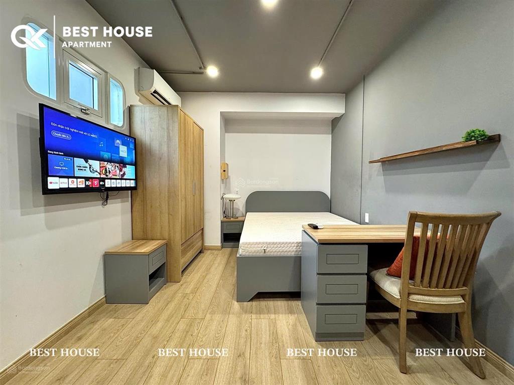 Cho thuê căn hộ ban công, cửa sổ full nội thất có gu ngay etown cộng hoà  0703 992 ***