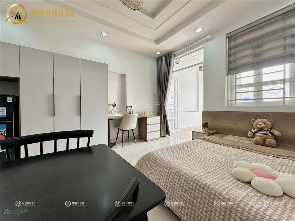 Cho thuê căn hộ 1pn ban công lớn  full nt giặt riêng ngay khu tân sơn nhì, tân phú  0703 992 ***