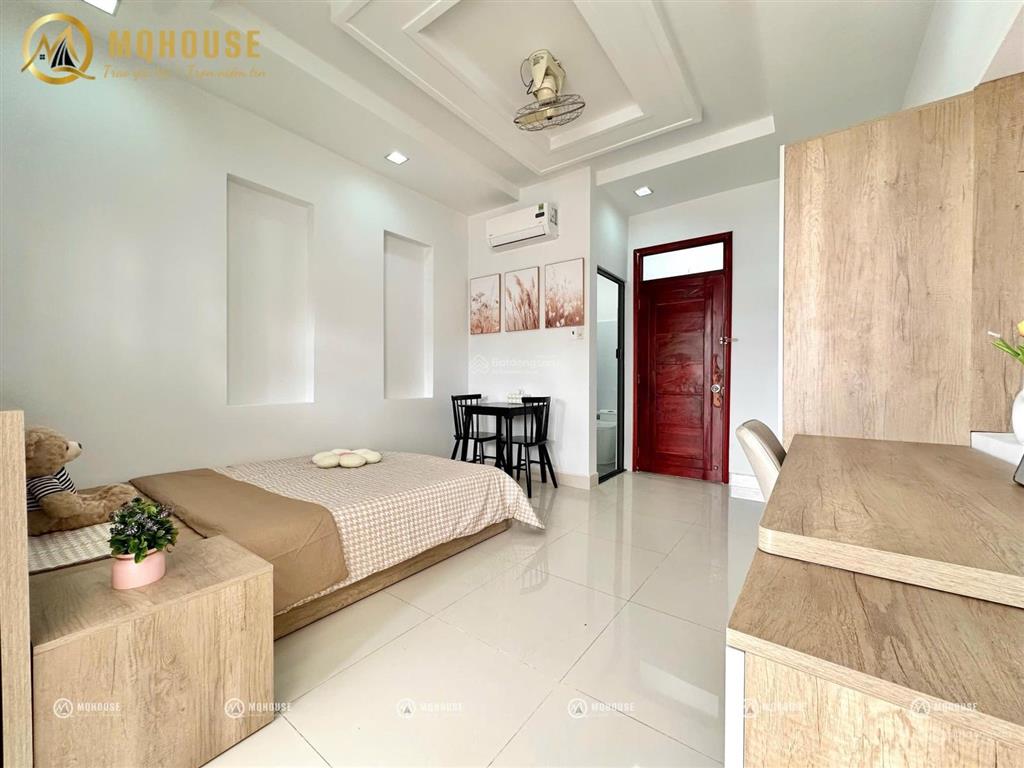 Cho thuê căn hộ 1pn ban công lớn  full nt giặt riêng ngay khu tân sơn nhì, tân phú  0703 992 ***
