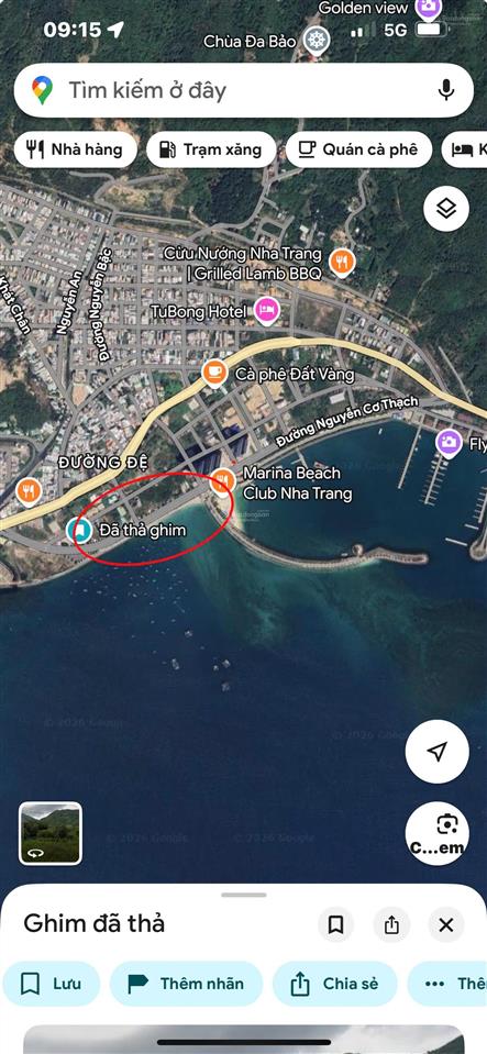 Bán đất mặt tiền nguyễn cơ thạch(trực biển bến du thuyền)  vĩnh hoà  nha trang  khánh hoà