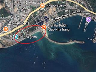 Bán đất mặt tiền nguyễn cơ thạch(trực biển bến du thuyền)  vĩnh hoà  nha trang  khánh hoà