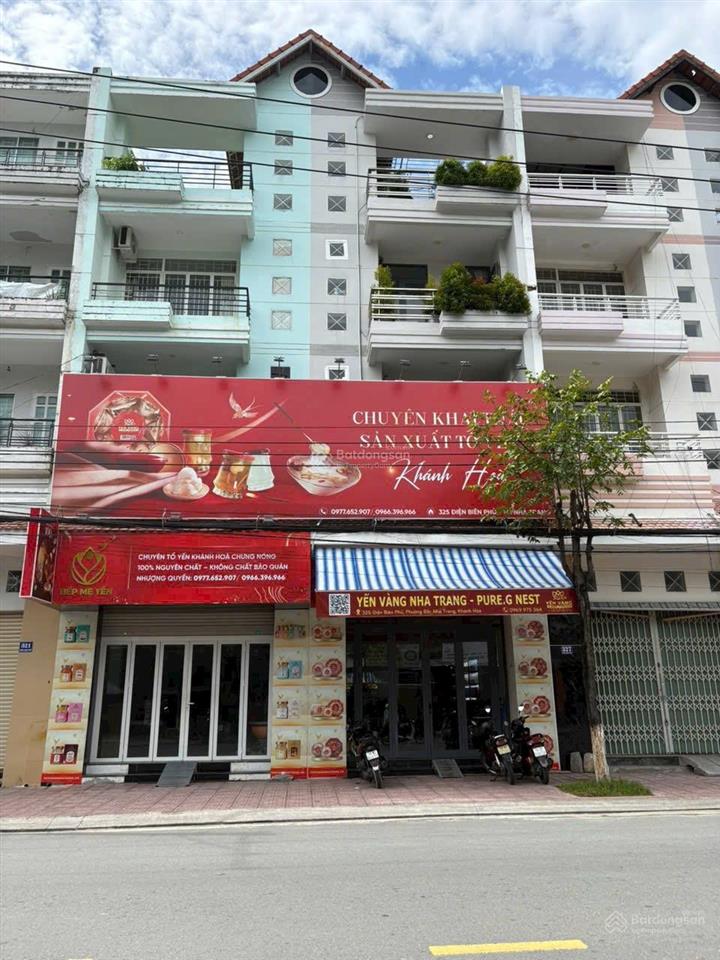 Giá 13,7 tỷ  bán nhà 5 tầng mặt tiền điện biên phủ  vĩnh hòa  nha trang  khánh hòa