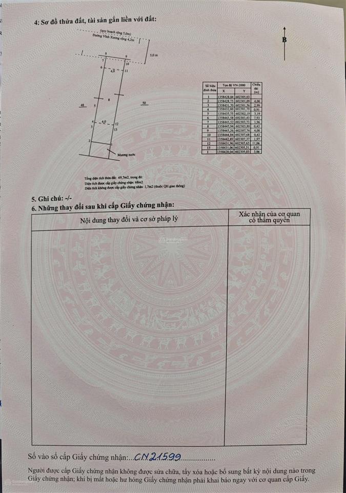 Bán nhà hẻm 4,2m phạm tu  vĩnh hải (cũ)  nha trang  khánh hòa
