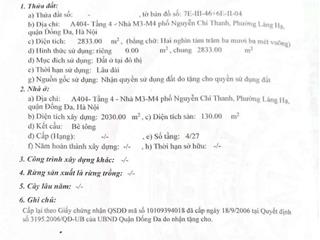 Bán chung cư m3,m4 dt130m2 giá 8,55 tỷ