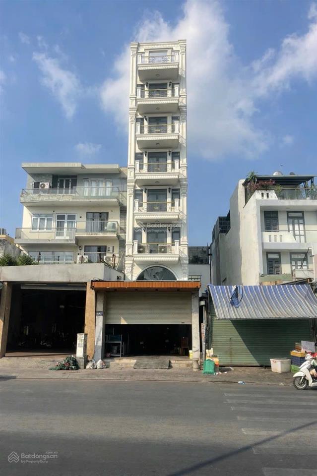 Tòa nhà 6 lầu có thang máy mặt tiền lê đức thọ, gò vấp