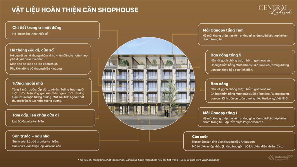 Liền kề 3 mặt hồ central lakeside mở bán đợt 1, giá dự kiến từ 370tr/m2 nhận nhà tháng 12/2026