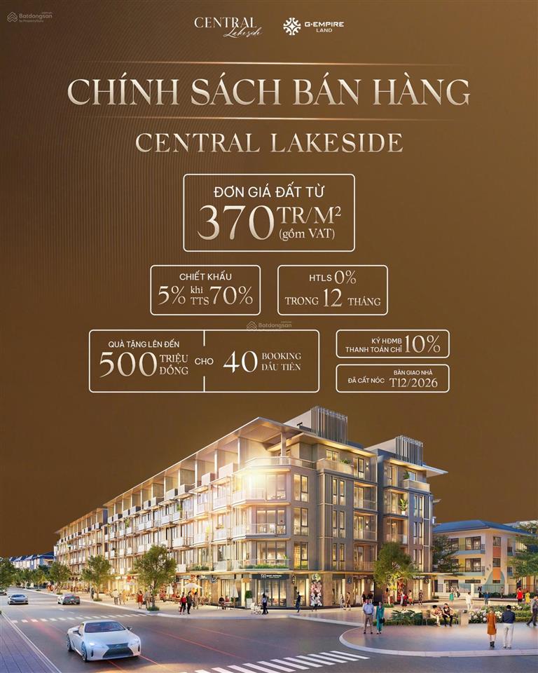 Liền kề shophouse taseco trung văncentral lakeside  vị trí đỉnh cao với 4 mặt tiền  kinh doanh