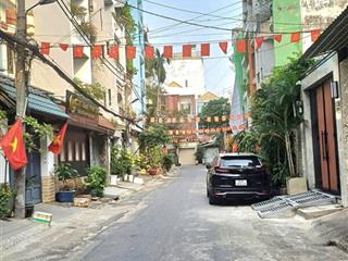 Bán nhà hẻm 8m nguyễn văn đậu ngang 5m 60m2 4 tầng kd tốt ngay đh văn lang cs2