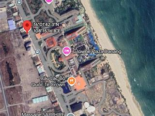 Bán cặp đất biển mỹ khê đường võ nguyễn giáp ngay crow casino !