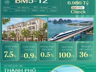 Bán nhà riêng hạ long xanh 50m2 giá 6 tỷ 986 triệu, 4 tầng, hạ tầng đẳng cấp quốc tế