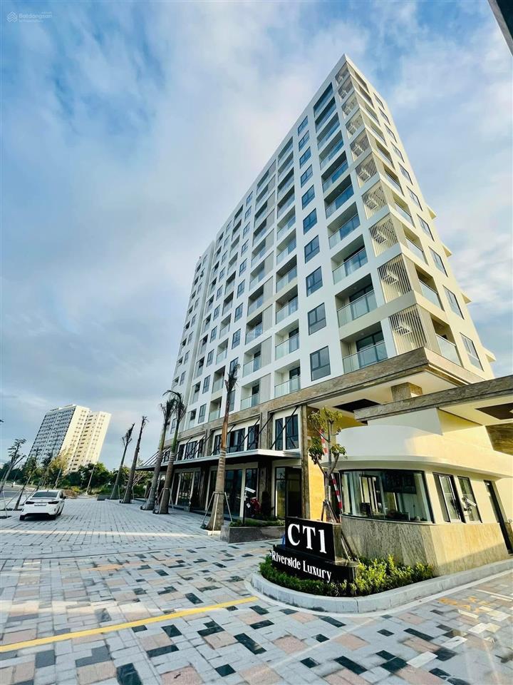 Bán căn hộ ct1 riverside luxury nha trang 2pn 2wc chỉ 3,9 tỷ, tầng trung view sông. cho thuê tốt