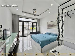 Khai trương căn hộ studio bancol q1, ngay ngã 6 phù đổng, thang máy, hẻm ô tô