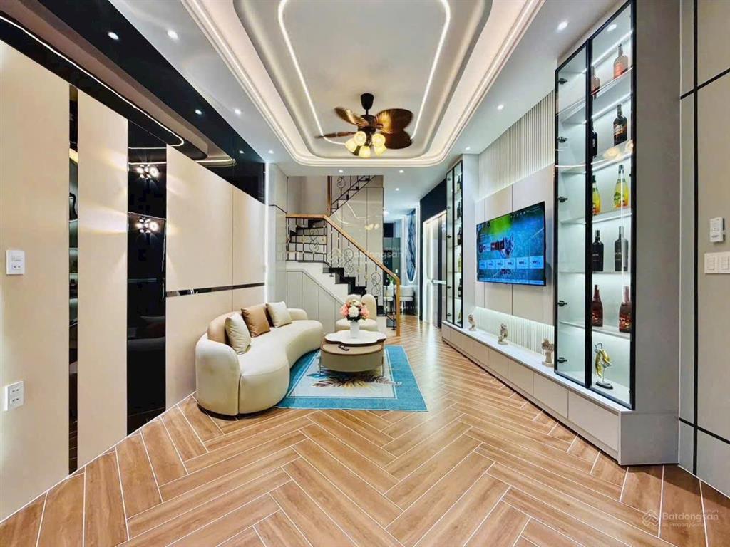 Vài bước chân ra cityland và lotemart  nguyễn văn lượng  nhà phố cao cấp  full nội thất