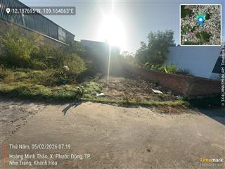 Đất hẻm ô tô thông hoàng minh thảo phước đồng dt 120m2 full thổ cư