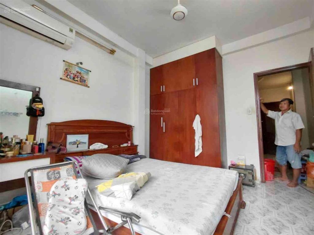 Nhà 4 tầng 54,1m² nở hậu  5pn 4wc  sổ vuông  dọn vào ở ngay  hẻm thông, xe hơi tới nhà
