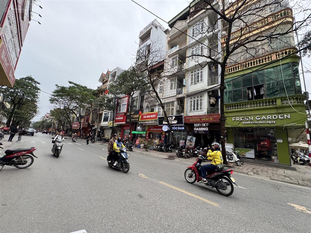 Bán nhà mặt phố chiến thắng văn quán hà đông 75m*6 tầng thang máy kinh doanh víp 24 tỷ