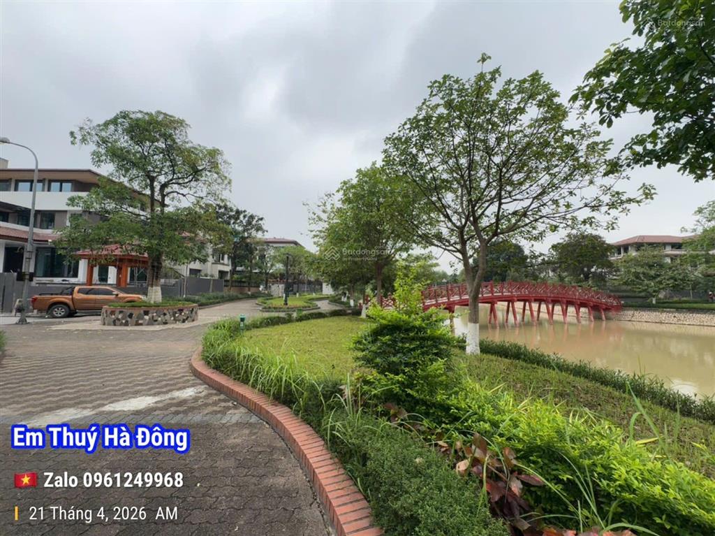 Liền kề an hưng ngộp bank 18 tỷ 83m view hồ và công viên