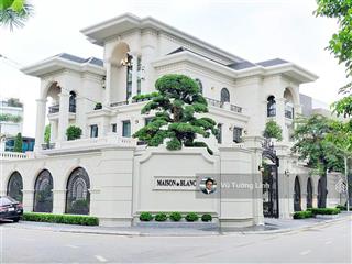 Biệt thự duy nhất góc 2 mt độc tôn  khu 18 căn compound greenfield q.2  554m2  giá 105 tỷ