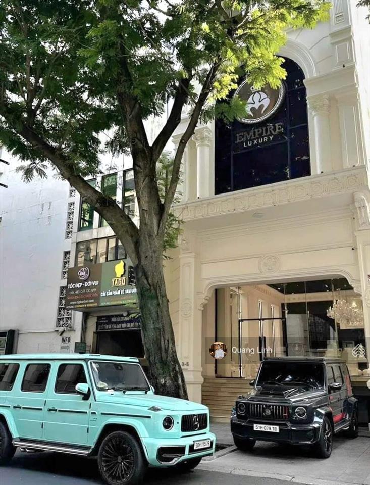 Mặt tiền lý tự trọng  bến thành  8x21m  hđt 180 triệu/tháng  giá 100 tỷ