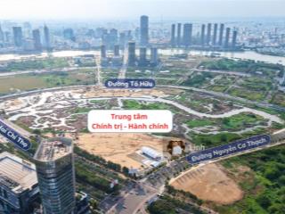 Bán nhà mặt tiền mai chí thọ ngay nút giao lương định của  75x100m  500 tỷ