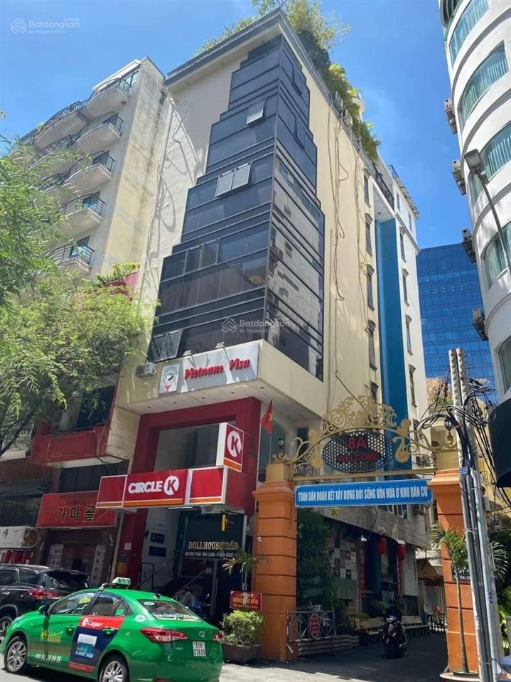 Bán toà nhà góc 2 mặt tiền đường lê thánh tôn  10.1x25m  cn 230m2  6 tầng  20.000 đô  300 tỷ