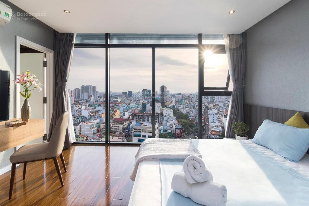 Bán khách sạn quận 3 hai bà trưng 1 hầm 9 tầng  40 phòng  1 tỷ/tháng  giá đầu tư chỉ 165 tỷ