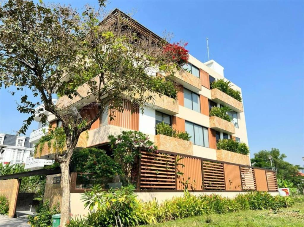 Bán khuôn thủ thiêm villas  thạnh mỹ lợi  14x26m  1 hầm 4 tầng  khu biệt thự sông  48,5 tỷ