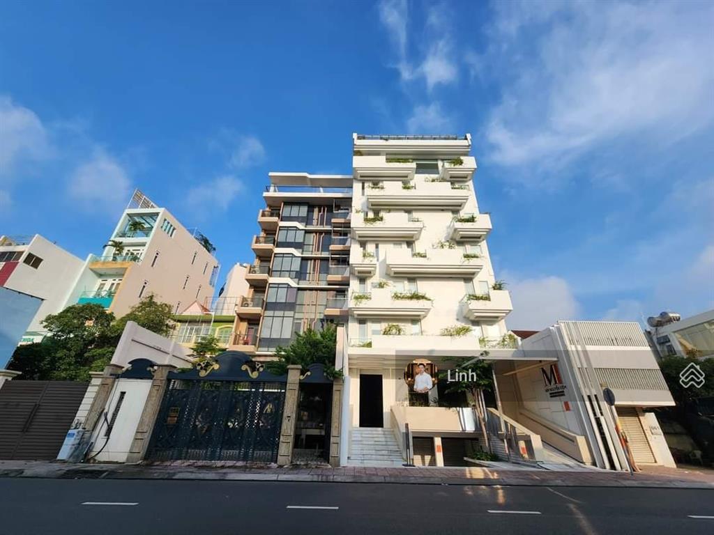 Bán nhà mặt tiền đường tân mỹ, 15x54m, 7 tầng, 1 mặt bằng + 100 căn hộ, 600 triệu/tháng, 130 tỷ