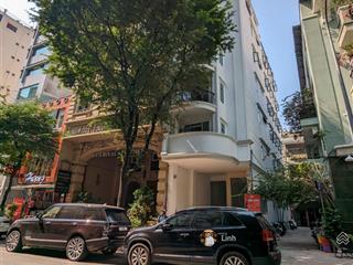 Bán tòa nhà góc 2 mặt tiền lê lai  6x25m  hầm 8 tầng  250 triệu/tháng  110 tỷ
