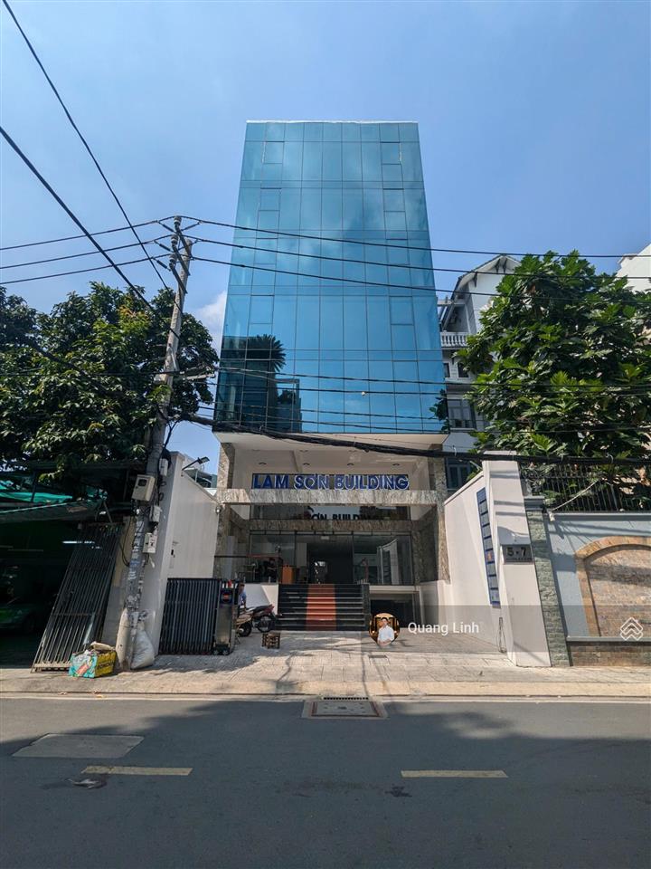 Bán nhà mặt tiền lê quang định  bt  9x35m  hầm 7 tầng  hđt 280 triệu/tháng, giá 75 tỷ