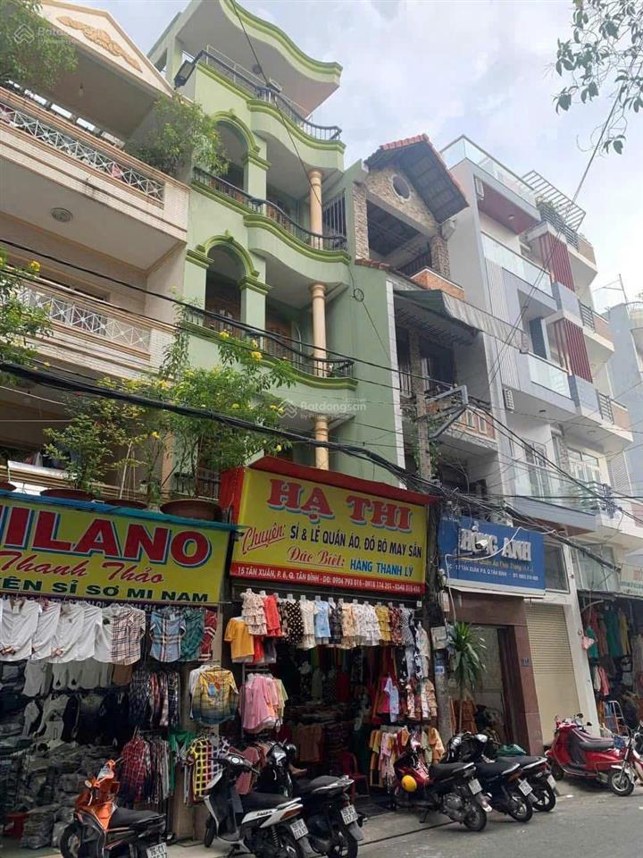Bán nhà mặt phố 4t nở hậu dtsd 361m² ngay chợ sỉ tân bình đang cho thuê 25tr/th,sổ riêng  gặp chủ