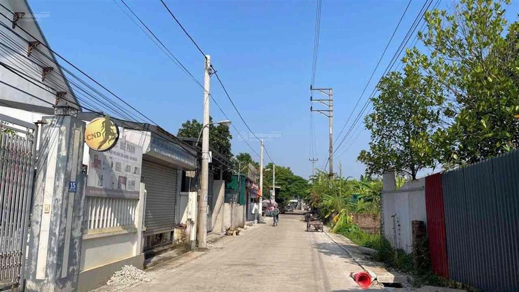 Bán đất tại xã hạ bằng, 1,99 tỷ, 90,5m2, mặt tiền 5,5m, pháp lý đầy đủ
