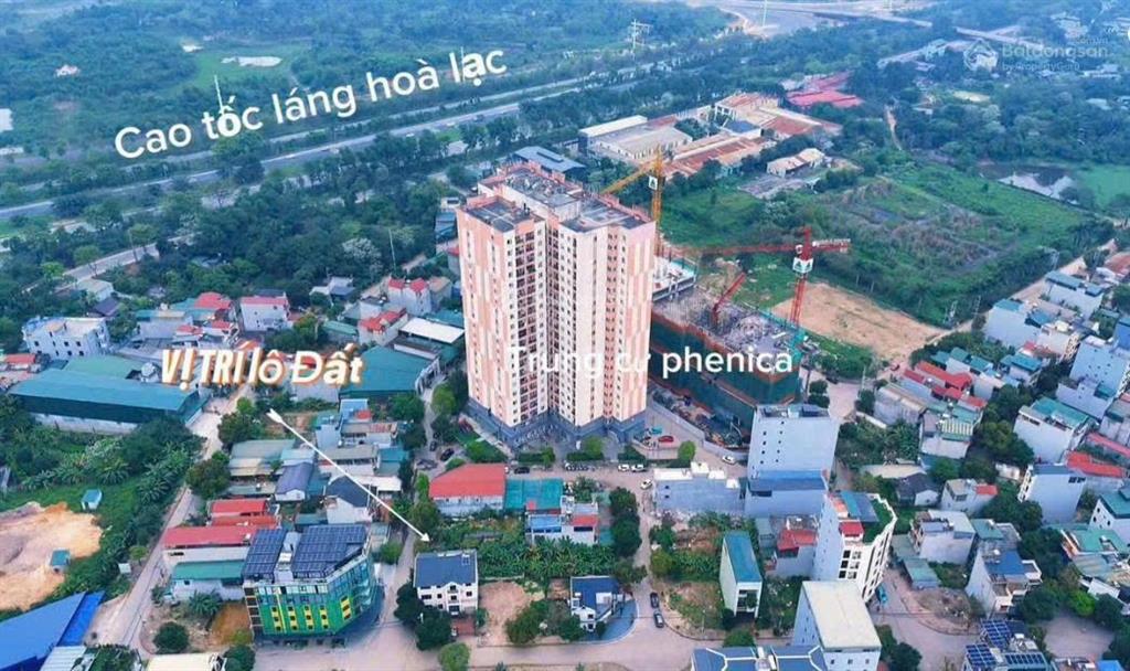 Giá tốt bán nhanh 100m2 tái định cư bắc phú cát  hòa lạc  hà nội  sát đường đôi