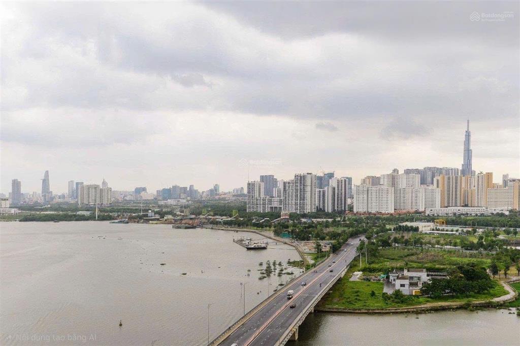 Bán nhanh căn 3pn diện tích lớn ban công chữ l view trực diện sông sài gòn đảo kim cương giá tốt