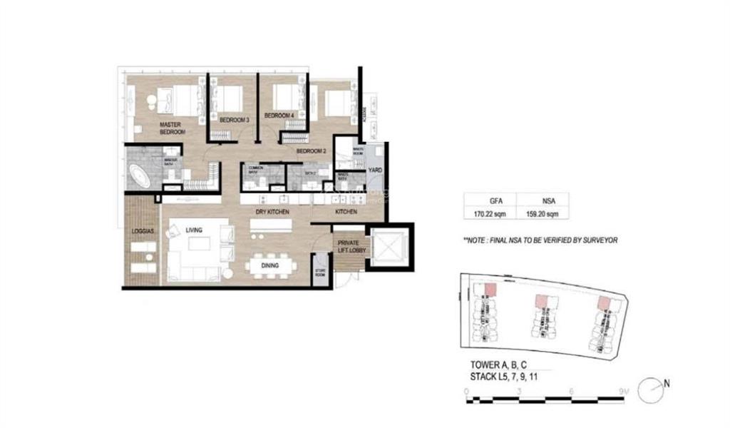 Chủ bán gấp căn 4pn view triệu đô, trực diện sông giá cực tốt chỉ 60 tỷ tại the galleria residence