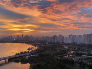 Cho thuê căn 3pn view sông, pháo hoa giá tốt 42 triệu tại đảo kim cương
