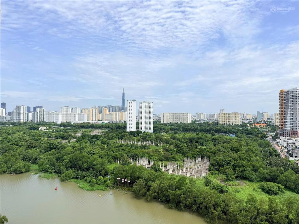 Cho thuê căn góc 2pn full nt view sông và nội khu giá tốt đảo kim cương