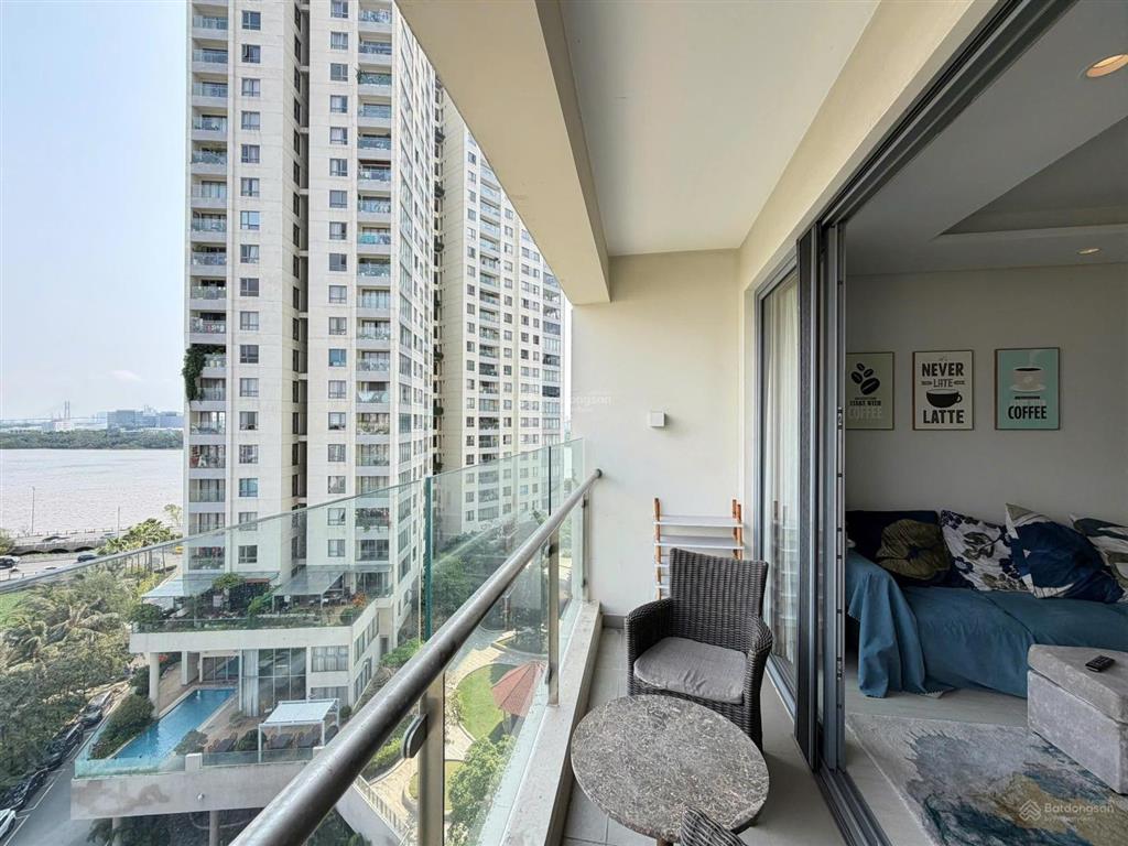 Cho thuê căn 2pn 96m2 full nội thất, view sông sài gòn hướng mát giá chỉ 27t triệu/tháng