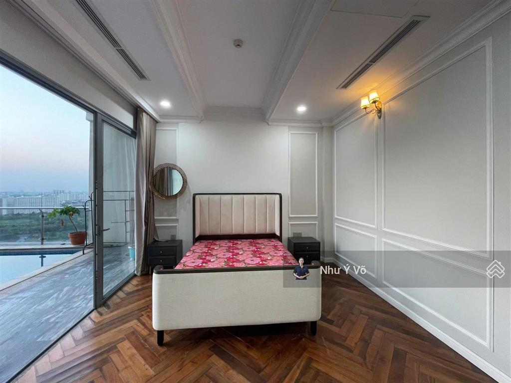 Cho thuê penthouse duplex thông tầng đảo kim cương, nhà đẹp view trung tâm thành phố, sông sài gòn