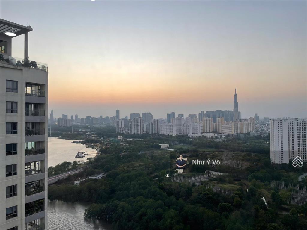 Cho thuê penthouse duplex thông tầng đảo kim cương, nhà đẹp view trung tâm thành phố, sông sài gòn