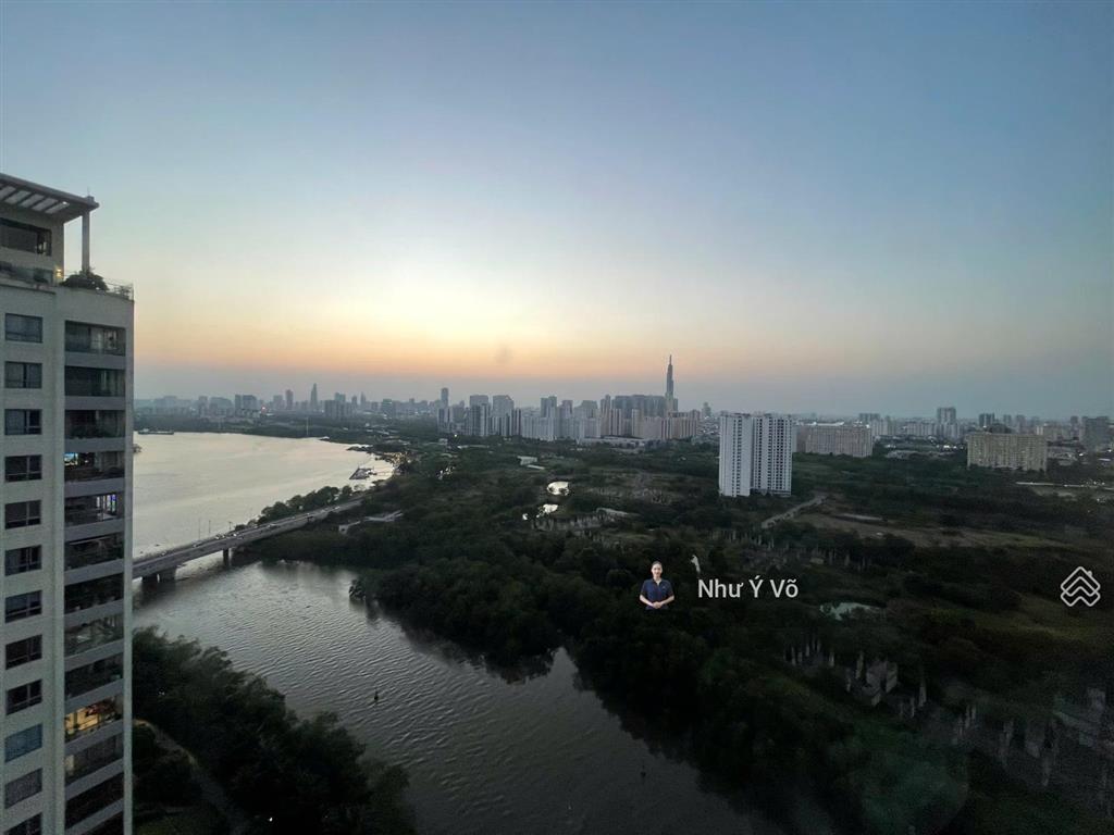 Cho thuê penthouse duplex thông tầng đảo kim cương, nhà đẹp view trung tâm thành phố, sông sài gòn