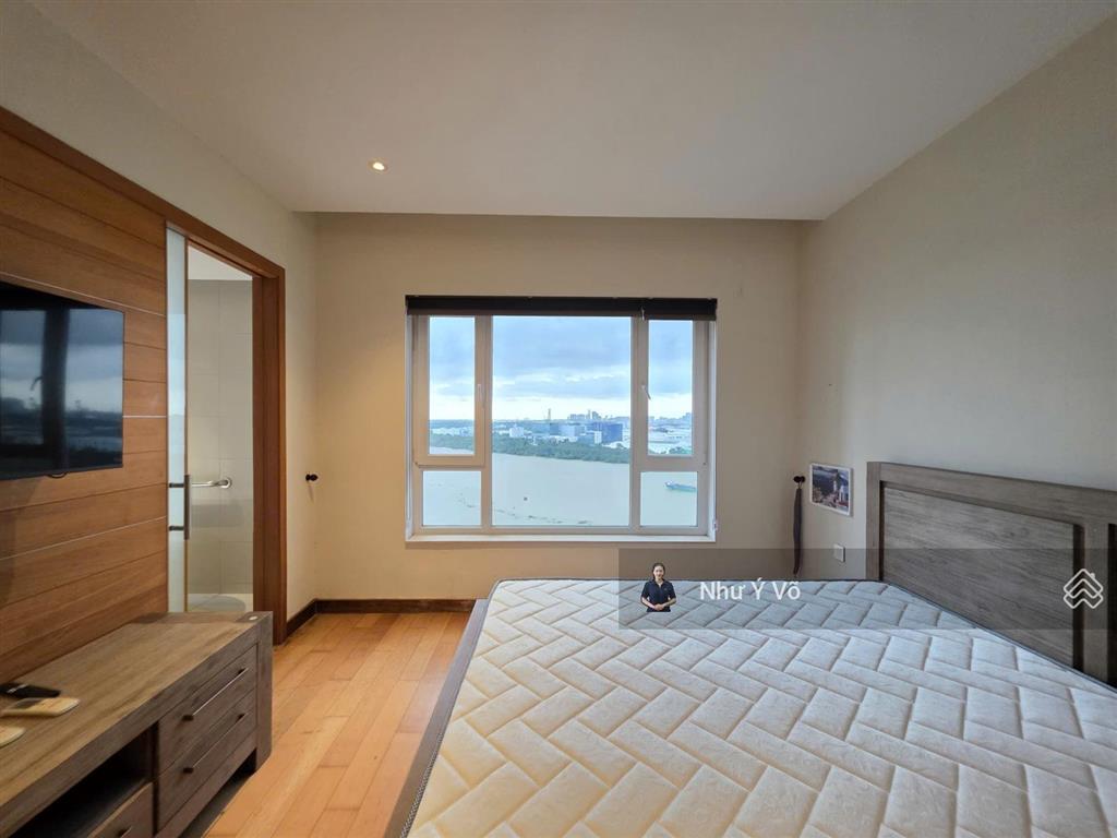 Cho thuê căn 3 phòng ngủ đầy đủ nội thất view sông giá tốt đảo kim cương